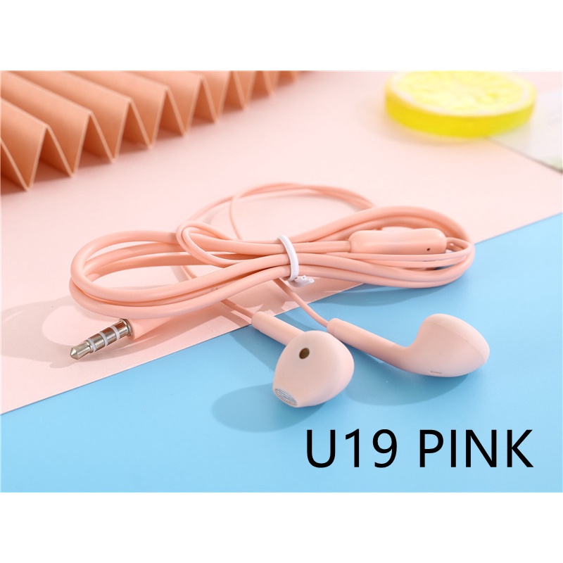 Tai nghe nhét tai có dây 3.5mm kèm mic kiểu dáng hoạt hình dễ thương