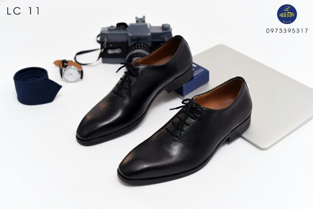 [SALE SỐC 2 NGÀY] Giày Tây Nam Buộc Dây Da Bò N103 (phát hiện giả da đền gấp 10) | BigBuy360 - bigbuy360.vn