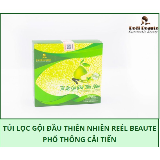TÚI LỌC GỘI ĐẦU REÉL BEAUTE 100% TỪ THIÊN NHIÊN