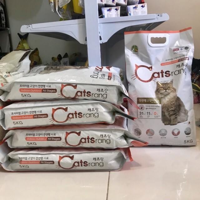 Thức ăn cao cấp Hàn Quốc cho mọi giống mèo trưởng thành Catsrang - 5kg