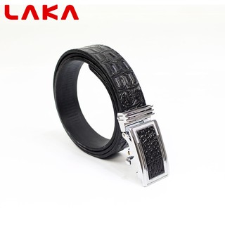 Thắt lưng nam da bò vân cá sấu TLLK0103