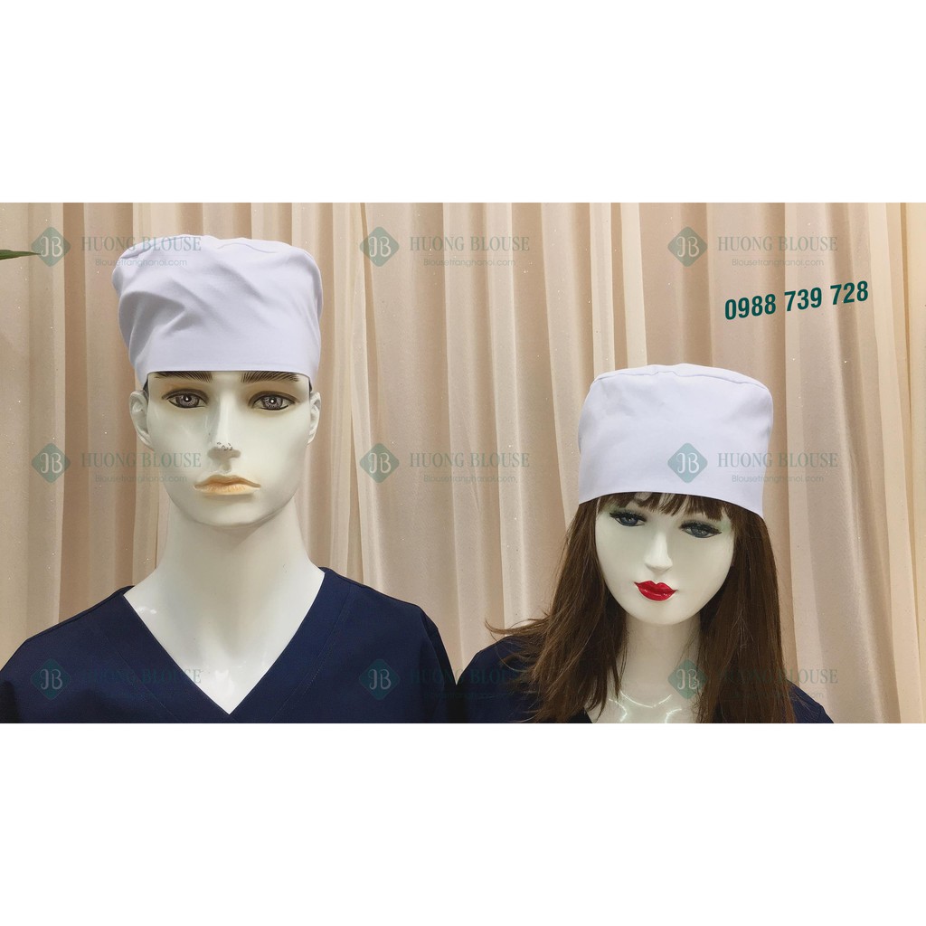 Nón vải y tế dùng cho Bác sĩ, y tá
