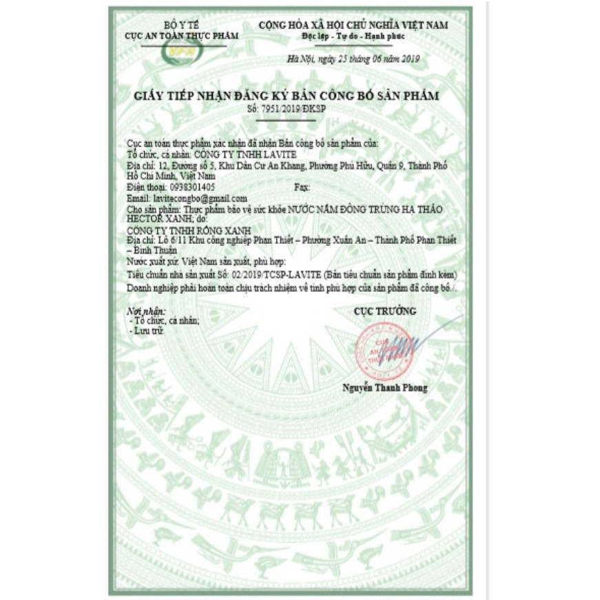 (GIÁ HUỶ DIỆT) Đông Trùng Hạ Thảo Hector Sâm - 10 chai | BigBuy360 - bigbuy360.vn