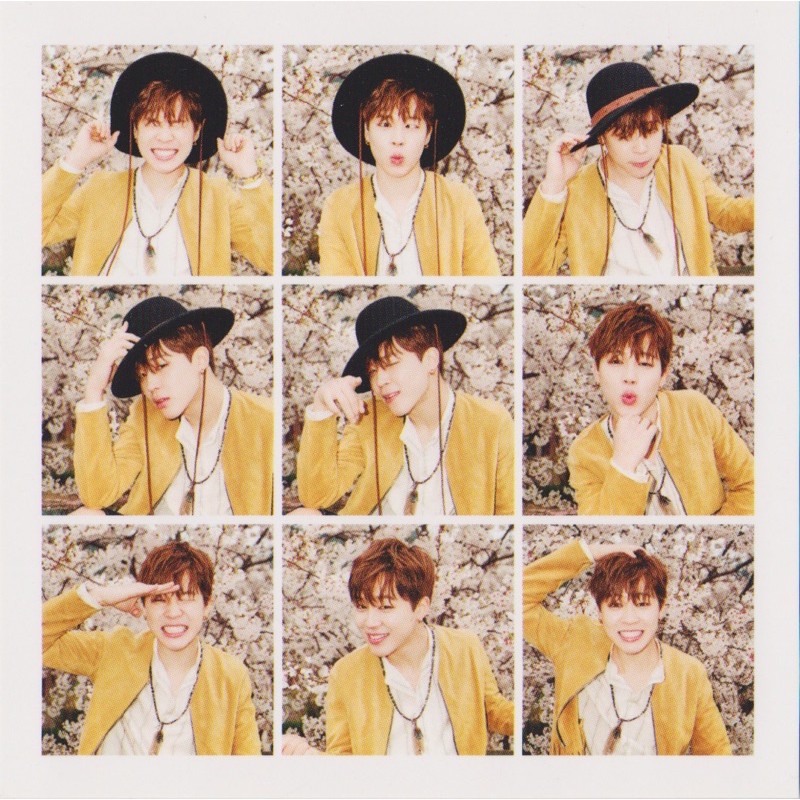 Card Jimin nhóm nhạc BTS HYYH pt1