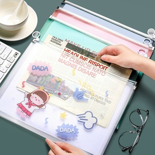 Túi đựng tài liệu A4 Capybara Loppy Loopy Sanrio Lotso Kuromi bảo quản file tài liệu hồ sơ tiện dụng