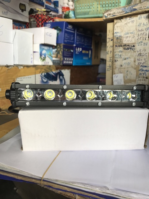 LED trợ sáng 6 bóng dài siêu sáng