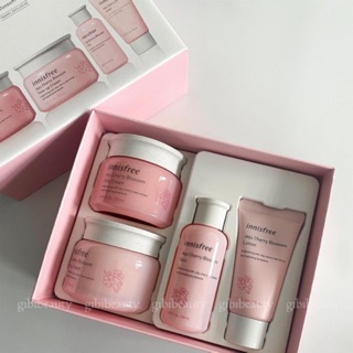 Set dưỡng trắng, cấp ẩm INNISFREE cherry blossom