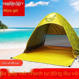 [Ảnh thật/Sẵn]✗Lều tự động mở nhanh ngoài trời giường hộ gia đình 3-4 người chống mưa cắm trại lớn trong nhà