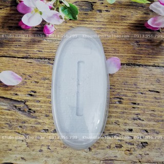 Bộ 10 hộp nhựa đựng bánh hình bầu dục oval H12