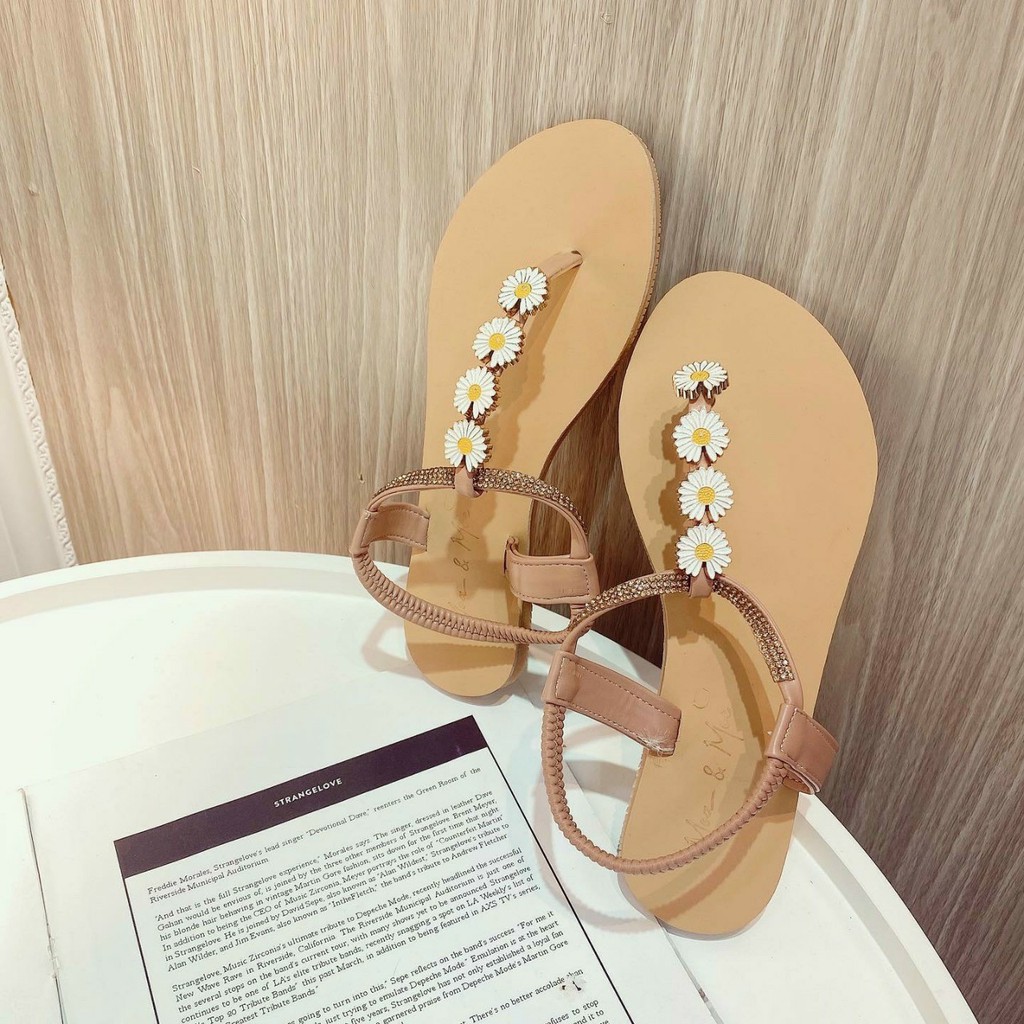 giày sandal nữ xỏ ngon cực xinh