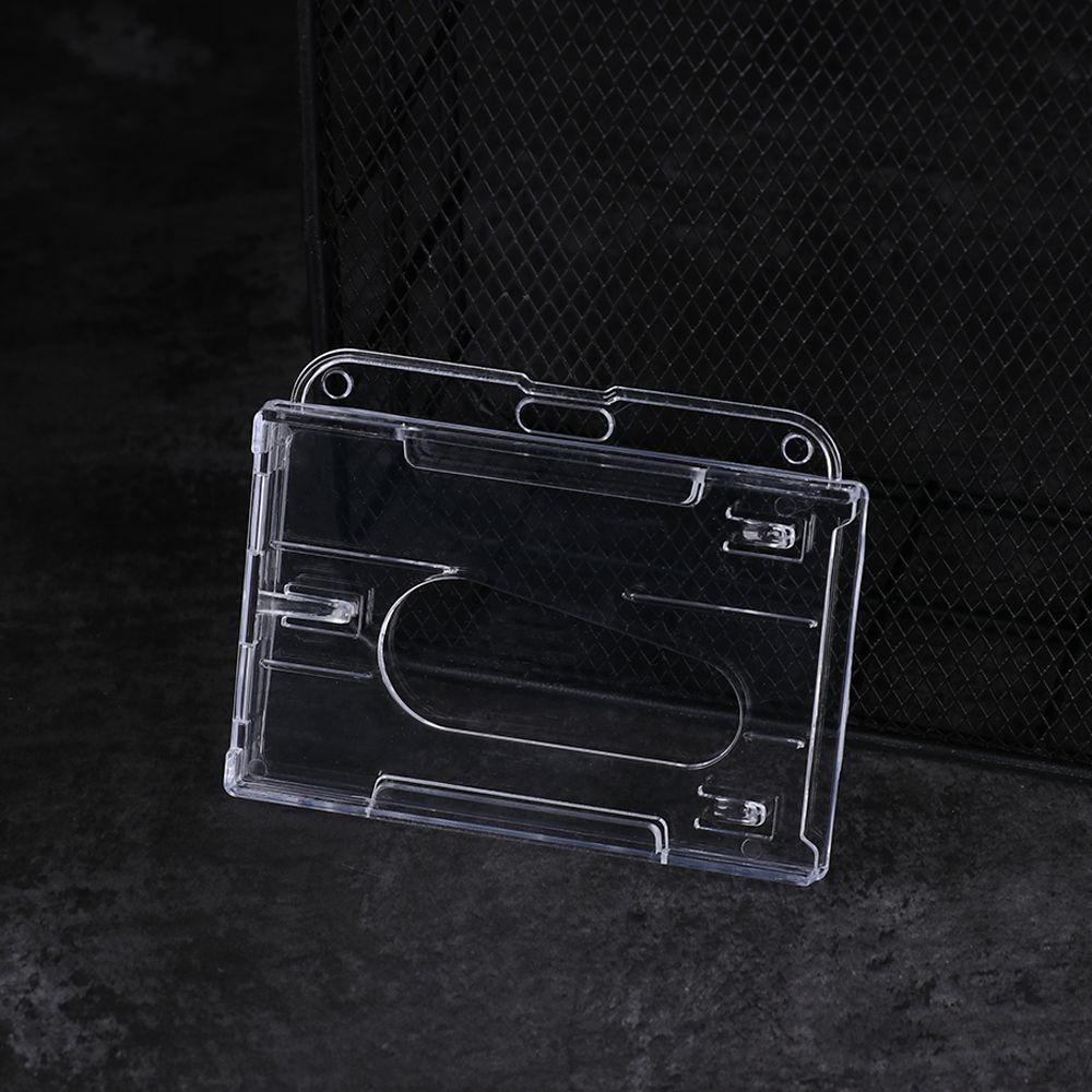 KUNHEV Set 1 / 3 Bao Đựng Thẻ Bảo Vệ Hai Mặt Dành Cho Học Sinh / Nhân Viên Văn Phòng