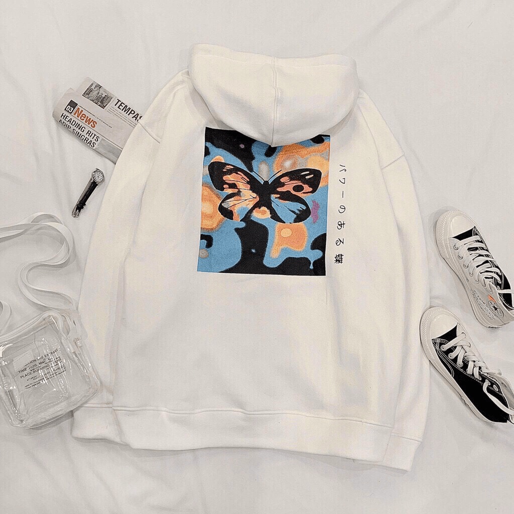 Áo Khoác Nữ Hoodie nam/nữ giá rẻ form rộng oversize in trứng cực đẹp TP [NewUnisex