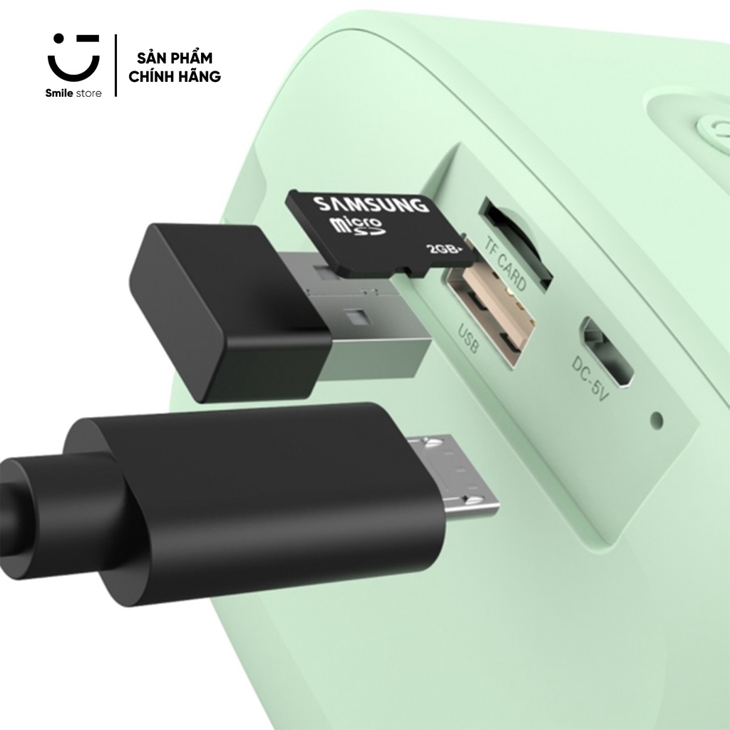 Loa Bluetooth 5.0 YOOBAO M2 Công Suất 3W Hỗ Trợ Thép Đôi TWS, Phát Nhạc Qua USB, Thẻ Nhớ - Hàng chính hãng