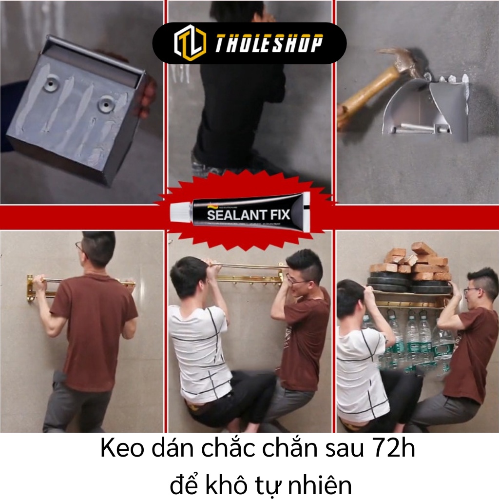 Keo Dán Tường - Keo Dán Mọi Bề Mặt Siêu Chắc Chắn Sealant Fix 40g, Chống Thấm Nước 5027