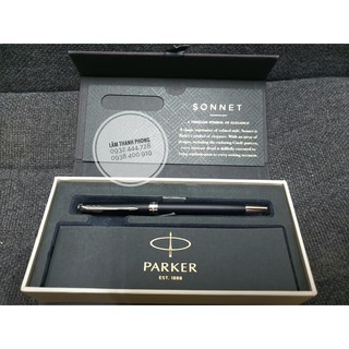 Bút Bi Parker Sonnet D-Black