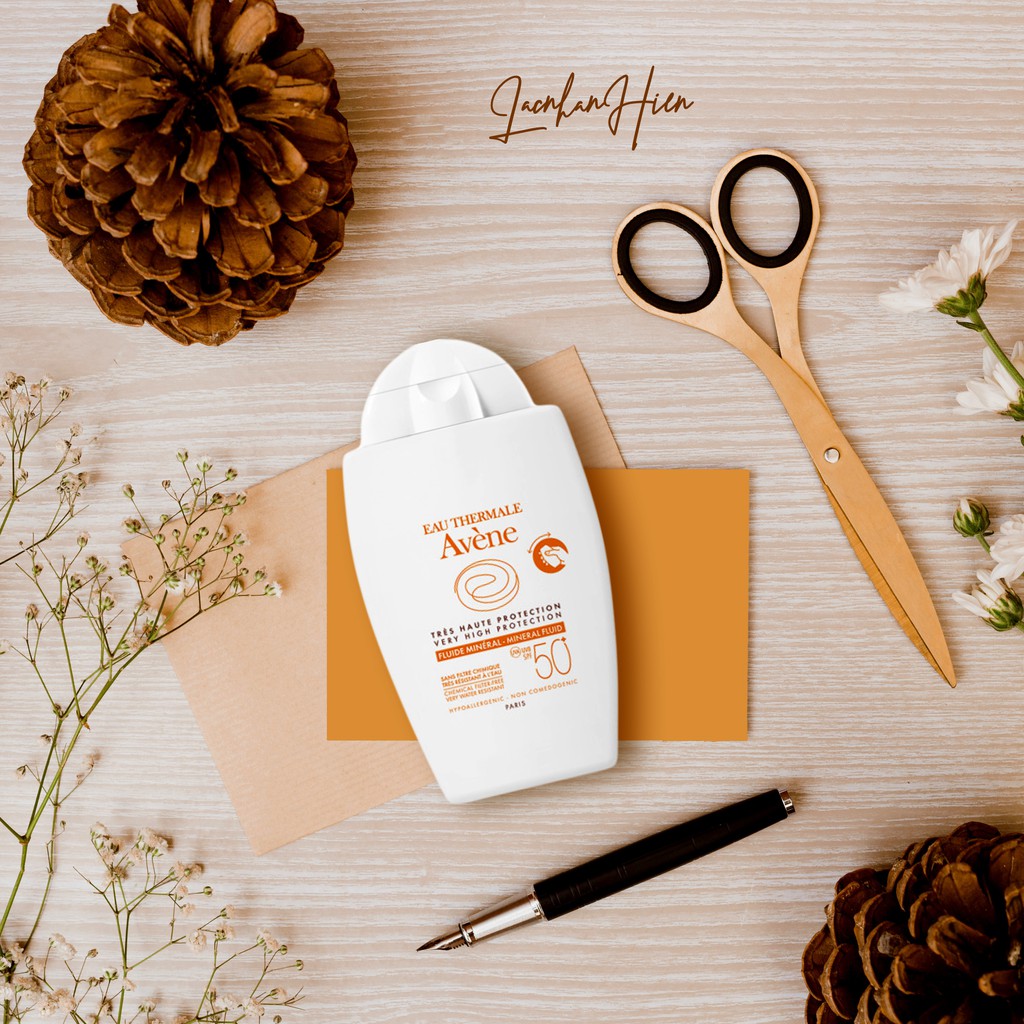 [Mẹ & Bé] KEM CHỐNG NẮNG VẬT LÝ AVÈNE CHO DA RẤT NHẠY CẢM ♥ AVÈNE MINERAL FLUID SPF50+