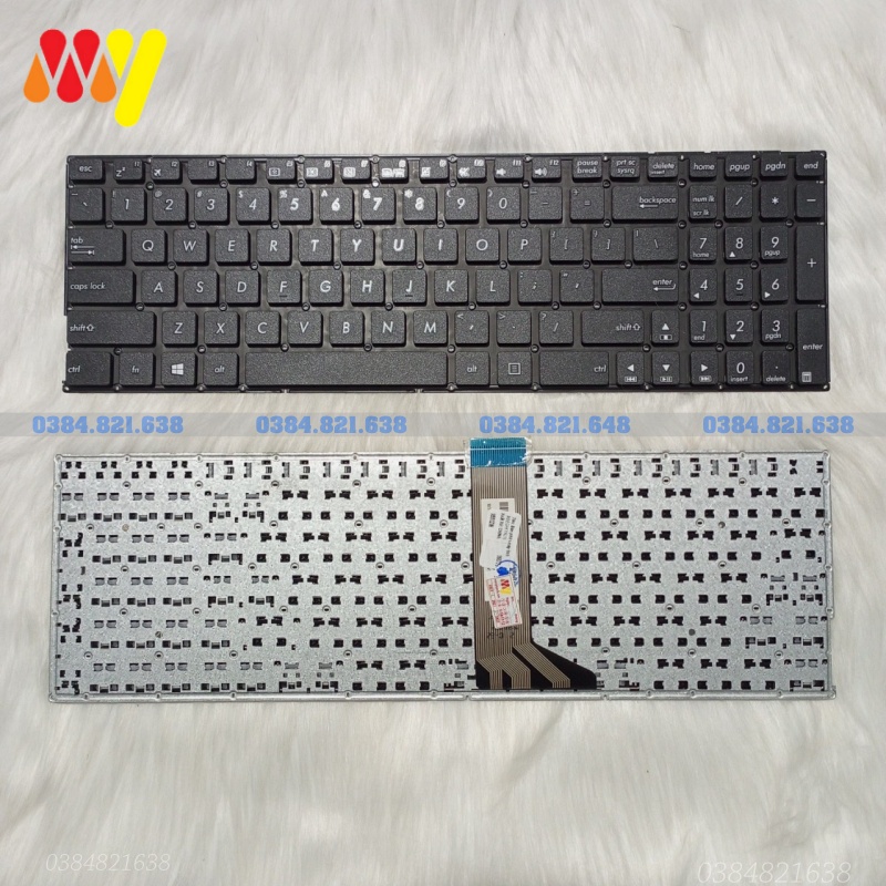 Bàn phím laptop Asus K555 K555L K555LA K555LB K555LD K555LJ K555LN K555LP W509 W519 VM510 NEW 100%