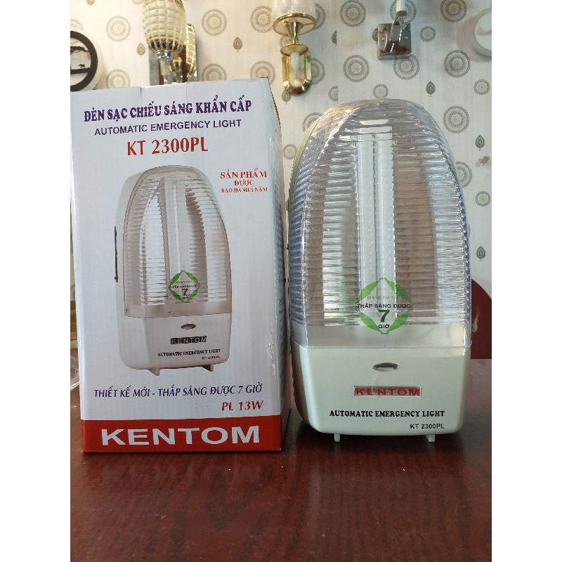 ĐÈN SẠC CHIẾU SÁNG KHẨN CẤP KENTOM - KT 2300PL