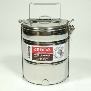 Camen Inox Zebra 12cmx2t Ngăn Rưỡi-150126