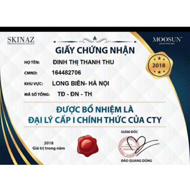 Bộ dưỡng trắng da cao cấp V10 Skinaz - Siêu phẩm chăm sóc da