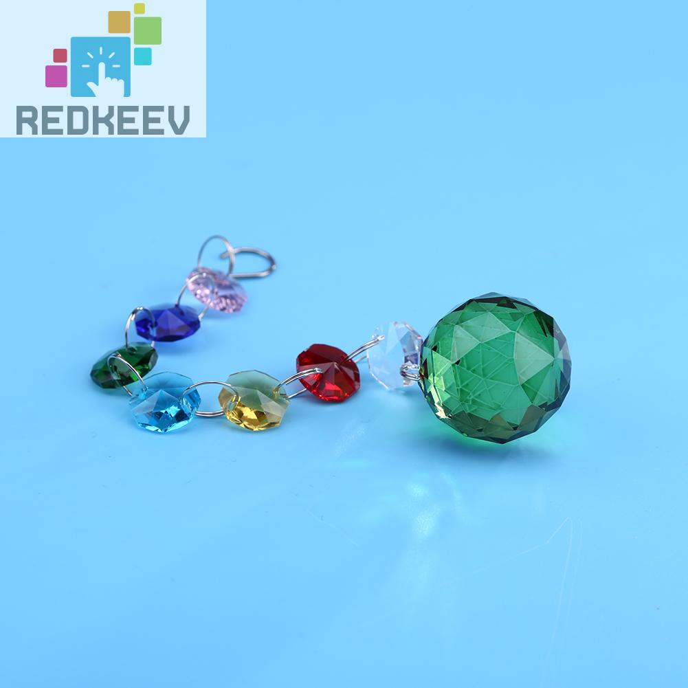 Vòng Bắt Giấc Mơ Pha Lê Cầu Vồng Treo Trang Trí