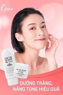 Kem dưỡng trắng da snow white cream