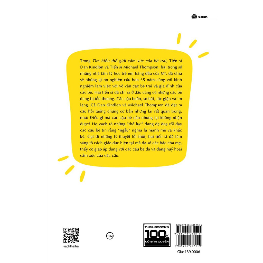 Sách - Tìm Hiểu Thế Giới Cảm Xúc Của Bé Trai | BigBuy360 - bigbuy360.vn