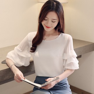 Áo voan tay lỡ thời trang thanh lịch dành cho nữ