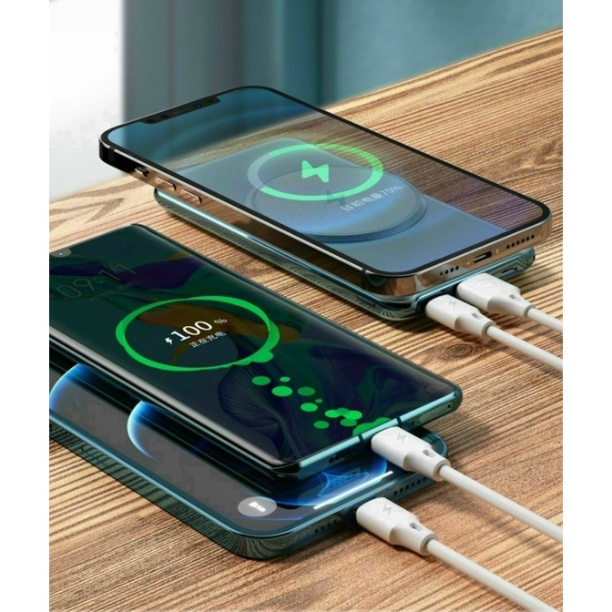 [Chính hãng BH 12 tháng]Sạc dự phòng không dây Wekome wp 257, có hỗ trợ sạc từ tính (5000, 10000 mah)