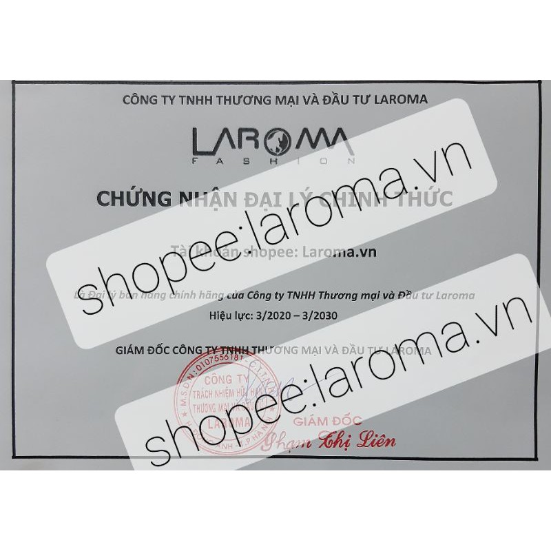 Khẩu trang Laroma vải 3 lớp than hoạt tính chất liệu làm mát khử khuẩn