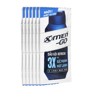 1 dây dầu gội Refresh X-Men Go 3X mát lạnh