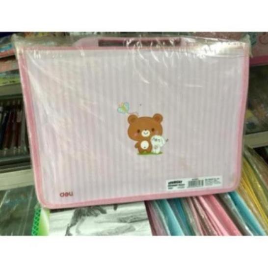 [ FREE SHIP ]  Cặp nhựa học thêm cho các bạn học sinh cấp 1,cặp đi học thêm