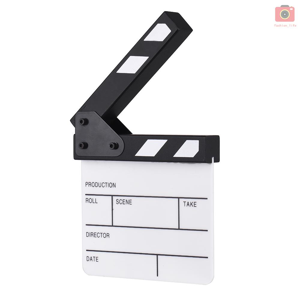 Bảng Clapboard Bằng Acrylic Dùng Để Cắt Cảnh Quay Phim