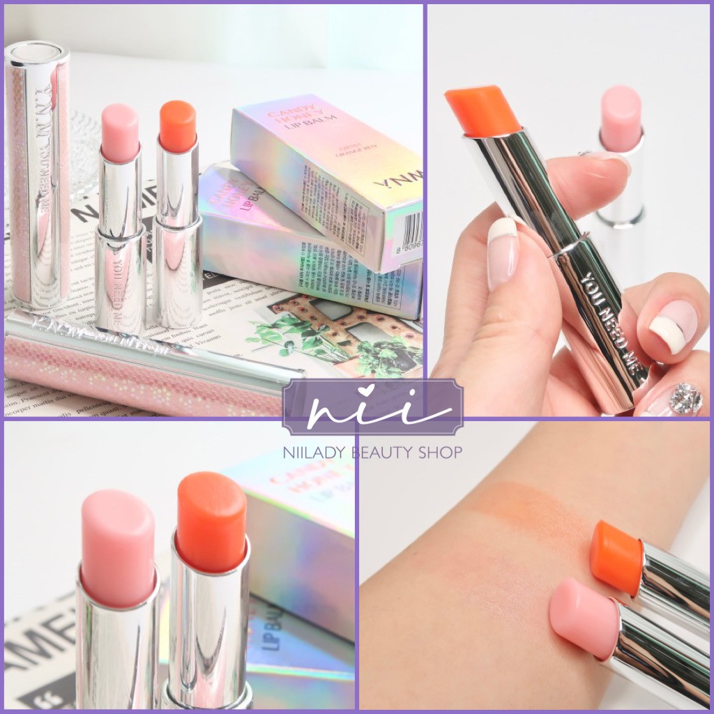 Son Dưỡng Môi Cầu Vồng YNM Rainbow Honey Lip