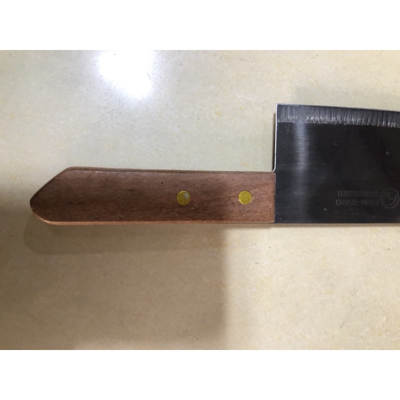 dao cán gỗ kinwi dài 25cm mã 21 dùng cho bếp
