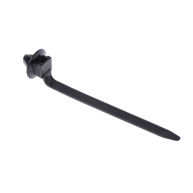 Bộ 50 kẹp cố định dây cáp màu đen cho xe hơi