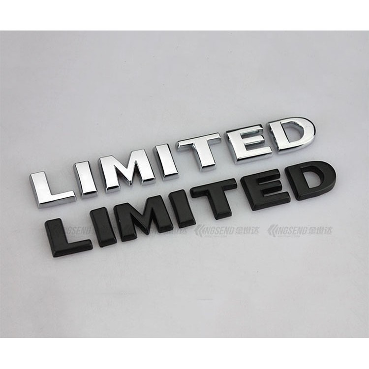 Tem Decal Chữ 3d Limited (mẫu 2) MS-28