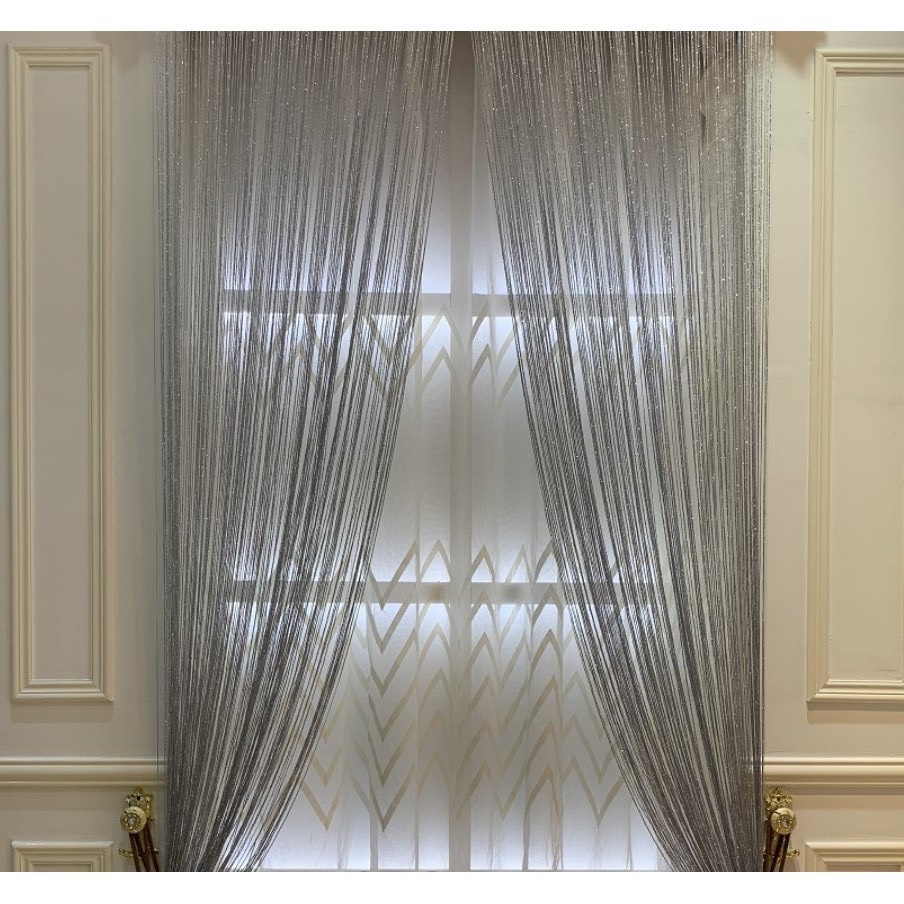 Rèm sợi thẳng trang trí 1m ngang x 2m cao
