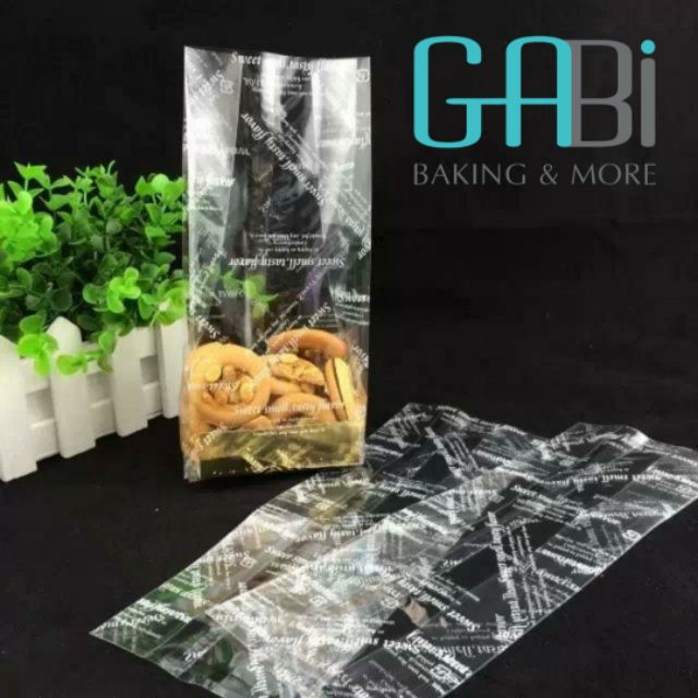 50-100 túi đựng bánh quy trong Tasty Flavor