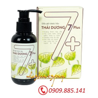 Dầu Gội Thái Dương 7 Plus - Mẫu Mới Chai 250ml Với Vòi Tiện Dụng - Giảm Ngứa Và Rụng Tóc Từ Thảo Dược