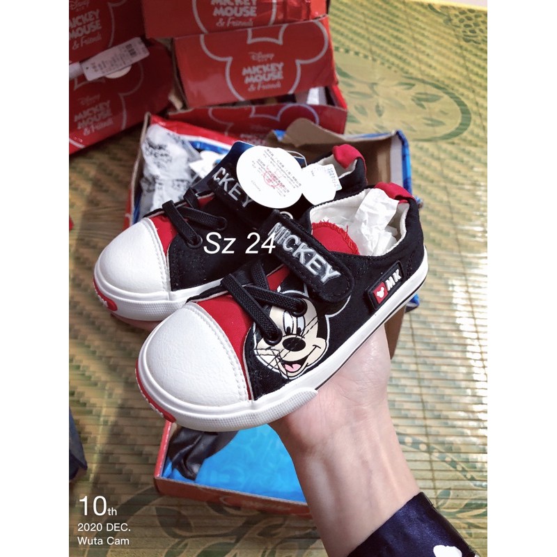 Giày Mickey dư xịn đen bé trai