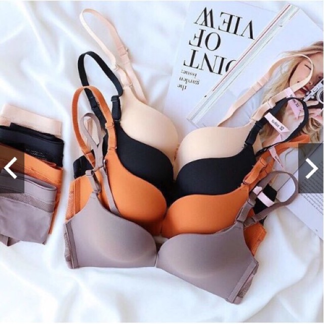 SIÊU HOT - Bộ đồ lót cài trước dây lưới đệm mỏng cao cấp, bộ đồ lót nữ