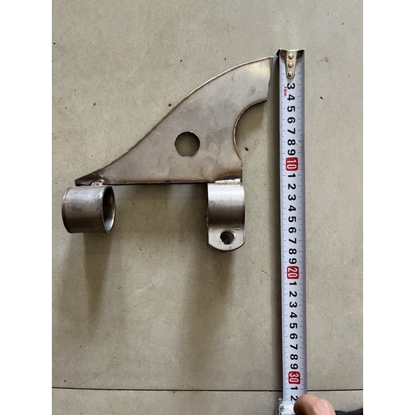 Bánh lái nước inox ống 34mm máy xăng dàng cầu đuôi tôm