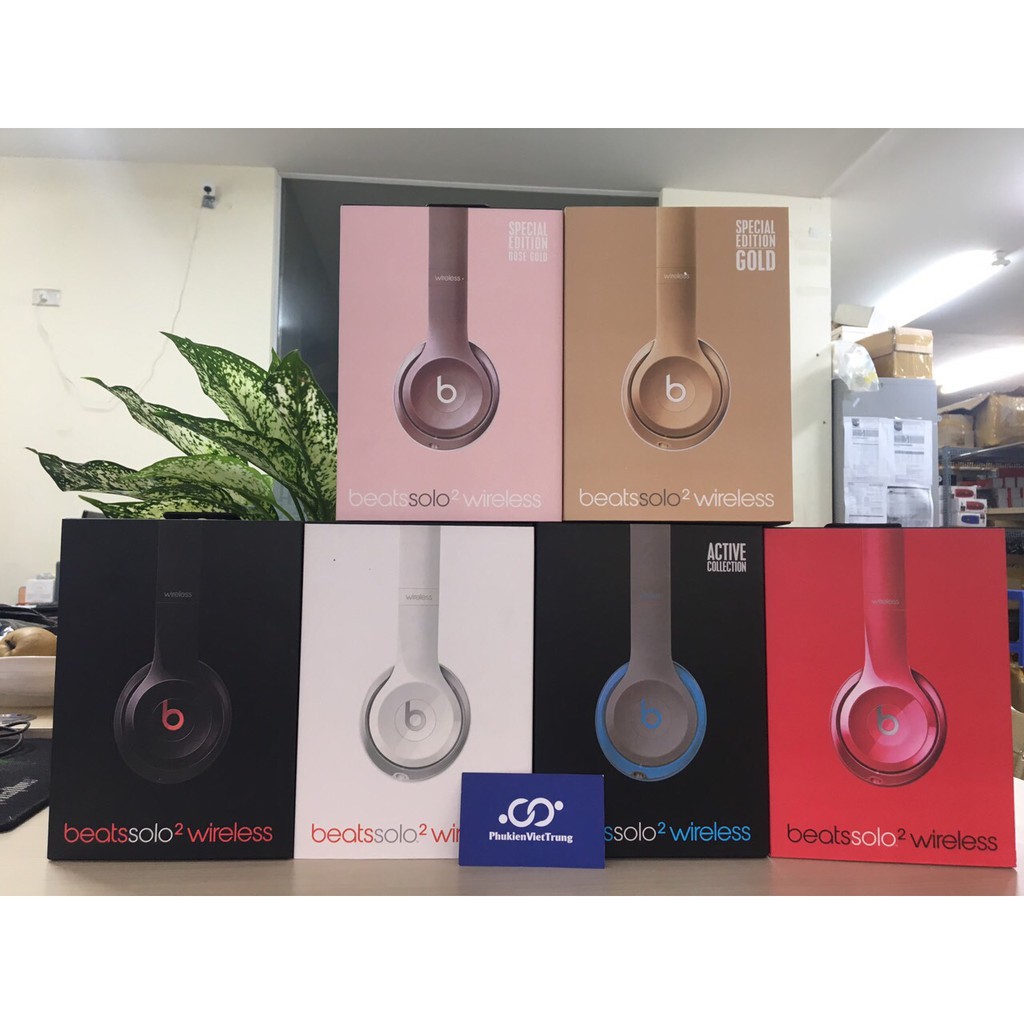 [Mã 1511ELSALE hoàn 7% đơn 300K] TAI NGHE BEATS SOLO 2 WIRELESS - Chính hãng