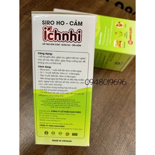 Siro ho cảm Ích Nhi 90ml