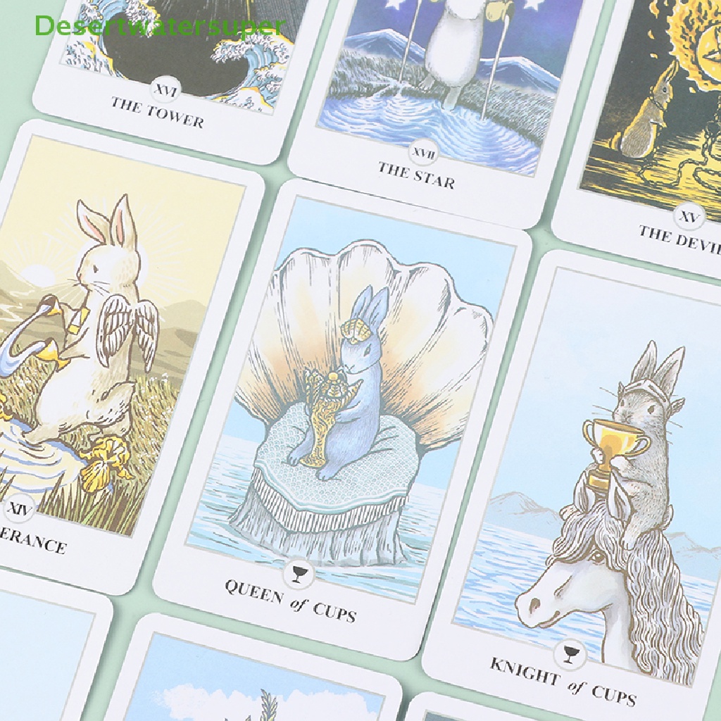 Bộ Bài Tarot 78 Lá Hình Thỏ Lunalapin