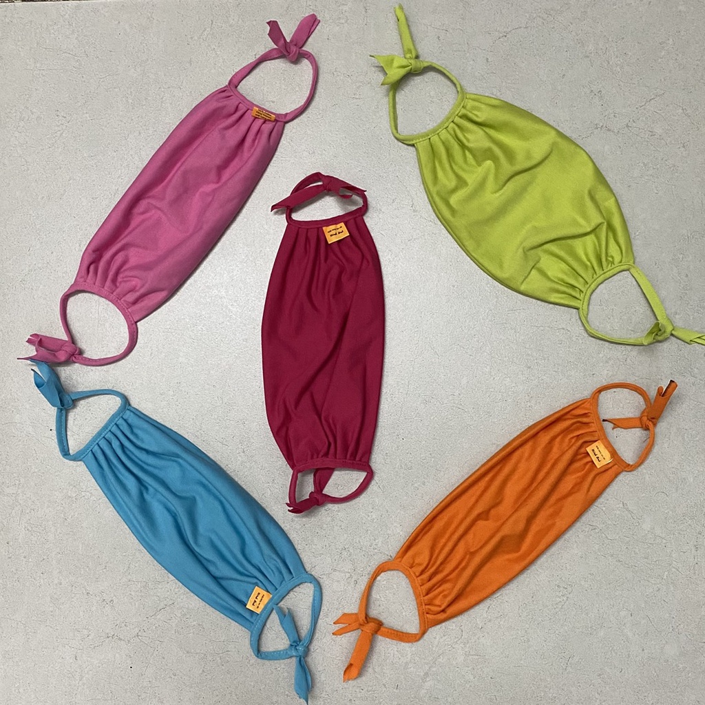 [HCM] Combo 5 khẩu trang võng , thương hiệu MINH ANH chất liệu thun cotton 2 mặt trước sau giống nhau , 3 lớp