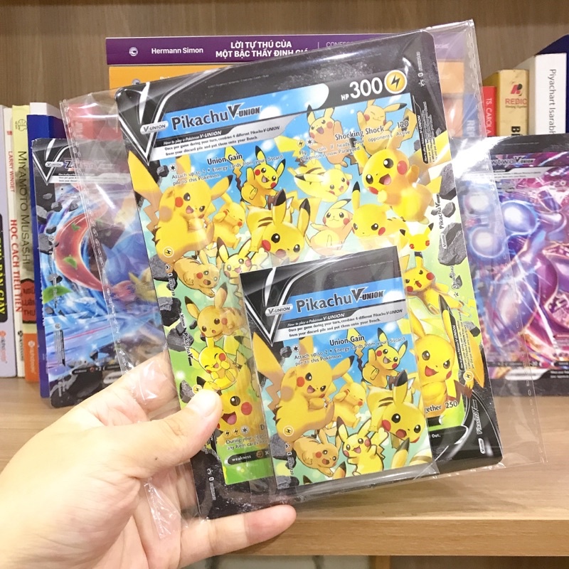 Trọn bộ 16 thẻ bài Pokemon V-Union và 04 thẻ Oversize  2021