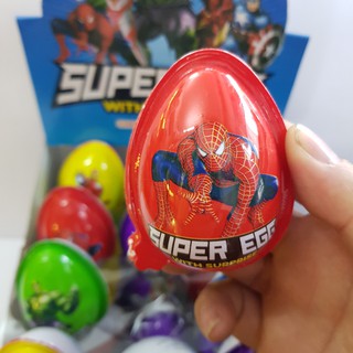 Combo Hộp 24 Trứng Socola Đồ Chơi Thái Lan - Supper Egg