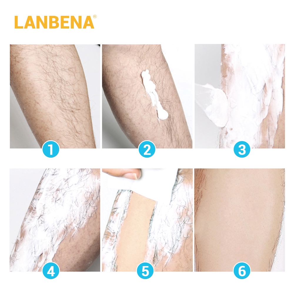 LANBENA Hair Remove Set Hair Removal Cream+Calming Balm Cream | BigBuy360 - bigbuy360.vn